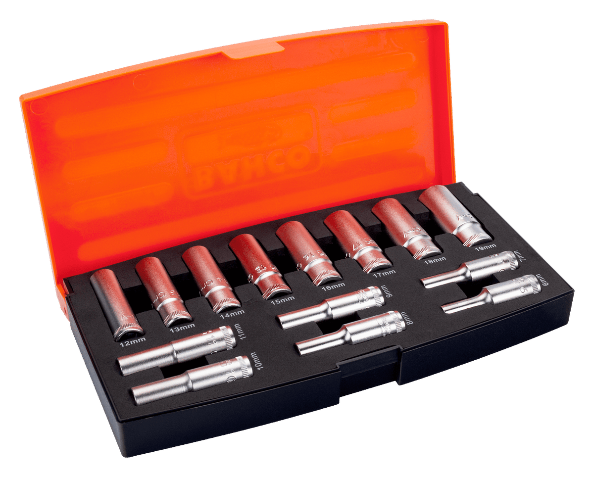 BAHCO Deep Socket Set S1214L Ocean