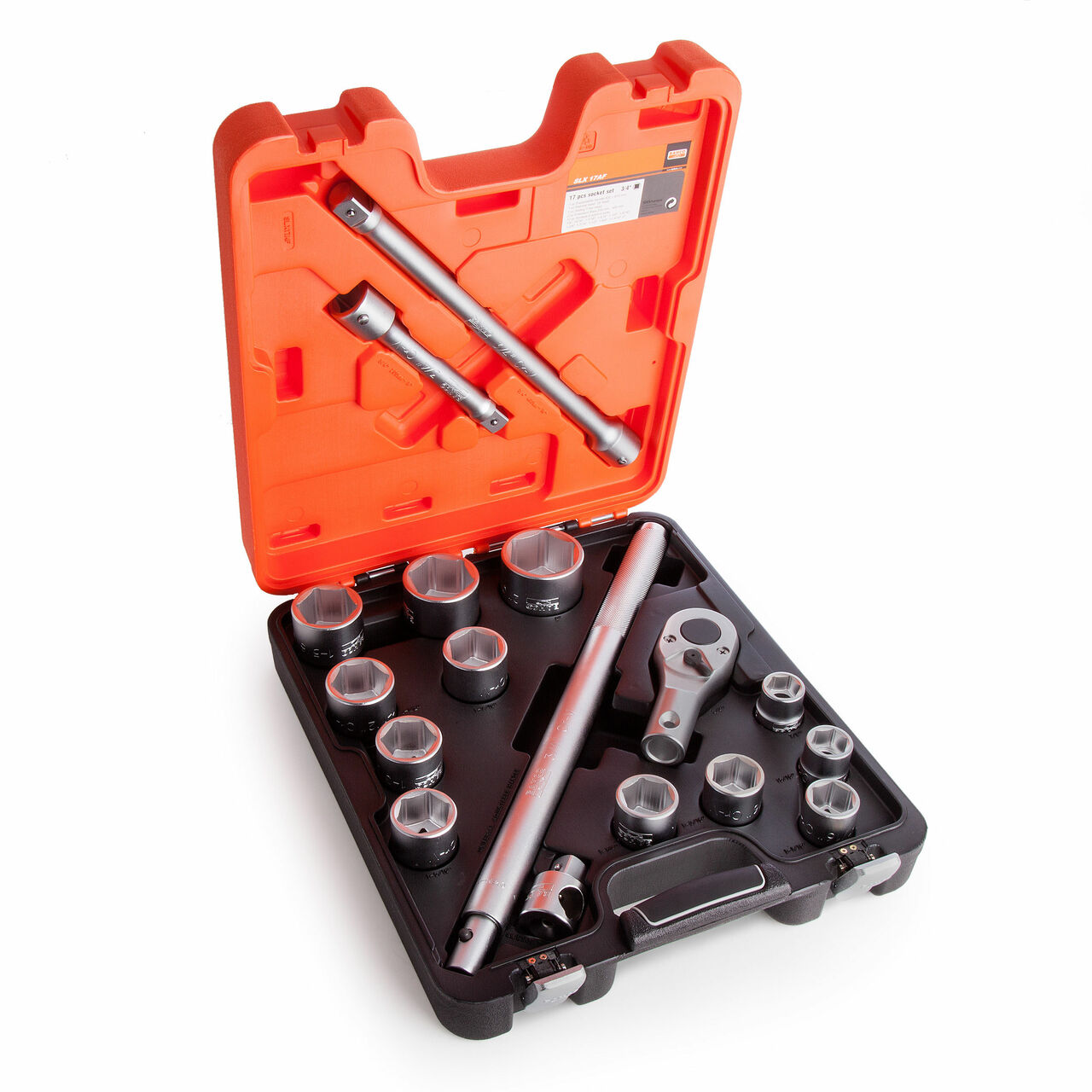 BAHCO Mechanical 17pc Socket Set SLX-17AF