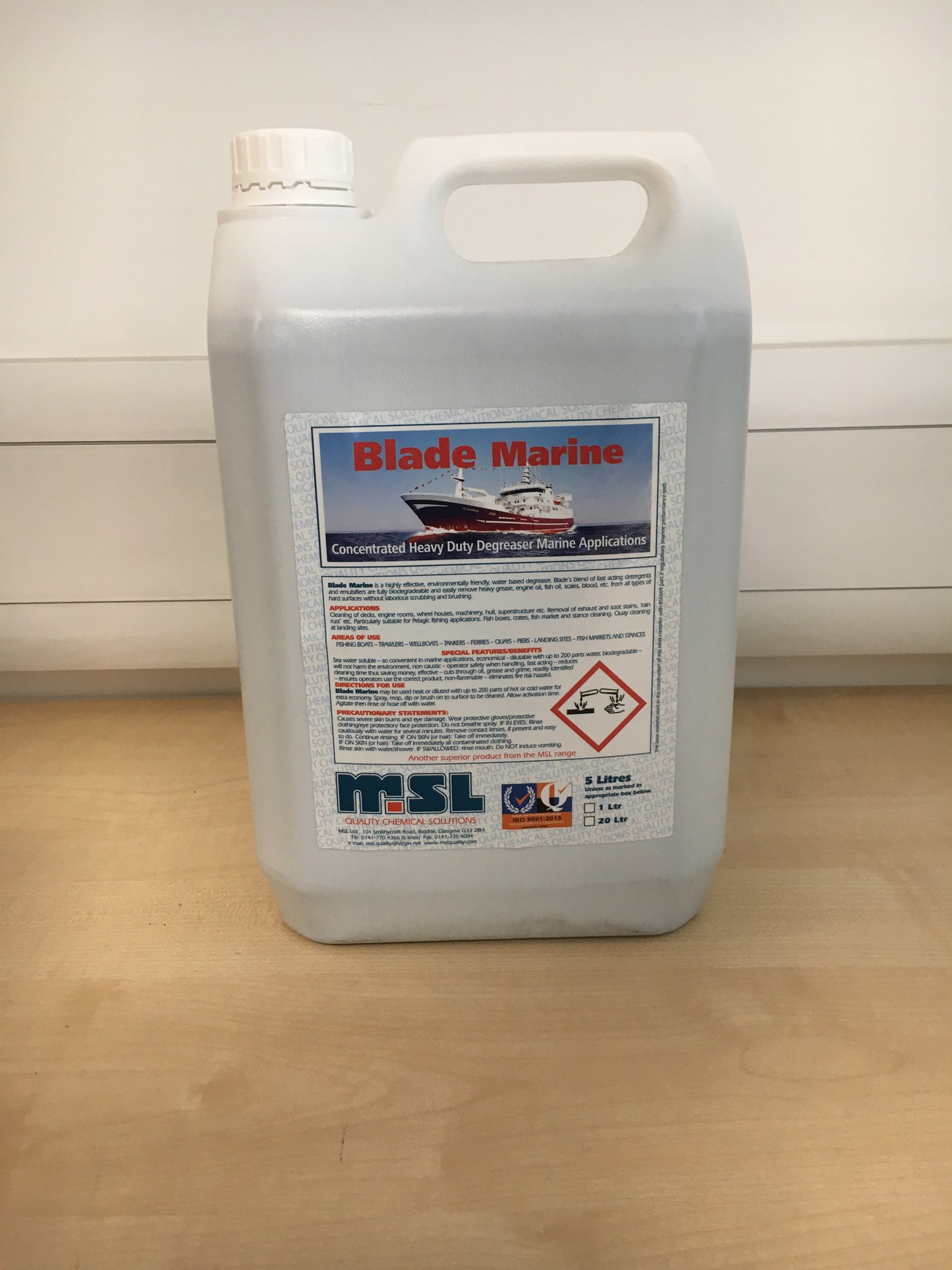 Voe Marine De-Greaser Fluid