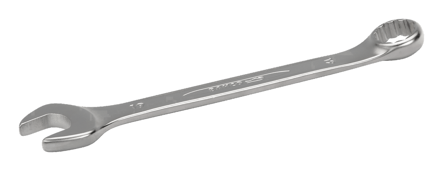 BAHCO Flat Combination Wrenches with Chrome Finish