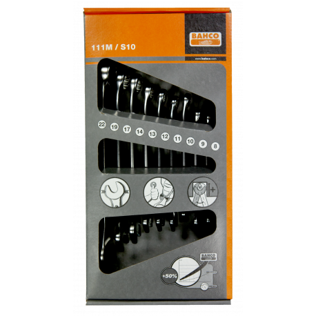 BAHCO Wrench Set 111M/S10